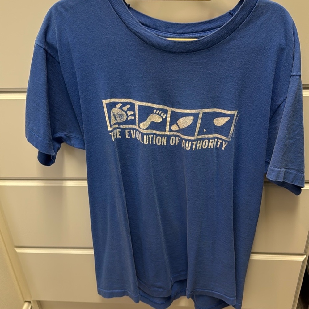The Evolution of Authority t-shirt